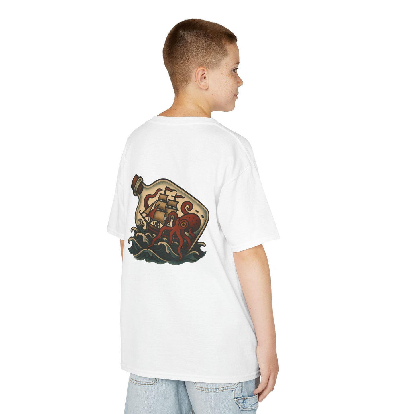 Ship in a Bottle - Kids Unisex Tee
