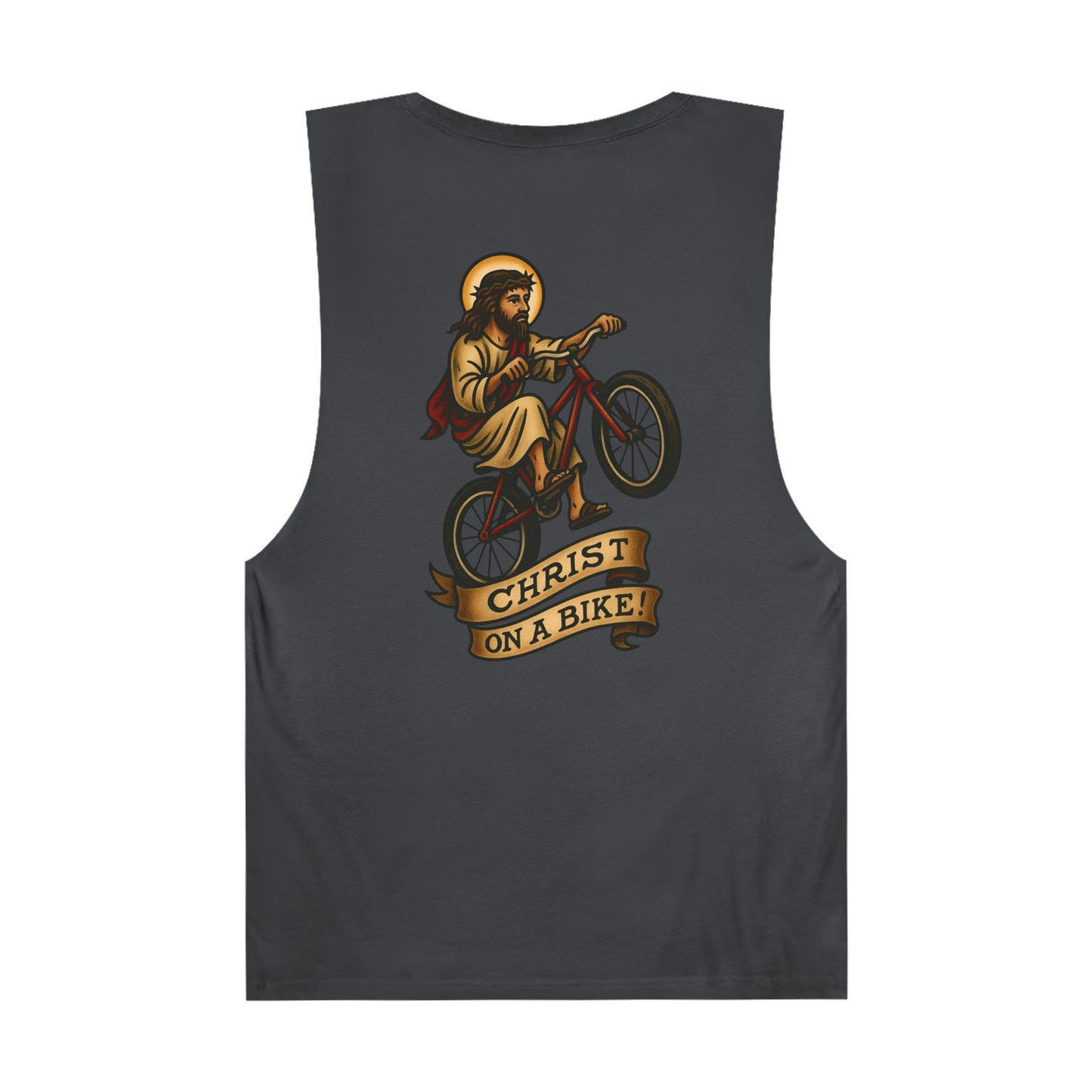 Christ on a Bike! Unisex Tank Top