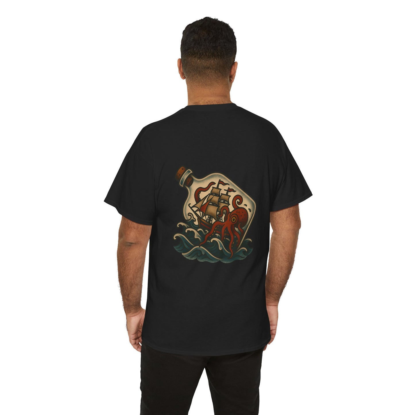 Ship in a Bottle Unisex Tee.