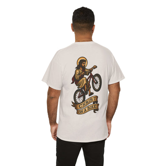 Christ on a Bike Unisex Tee.