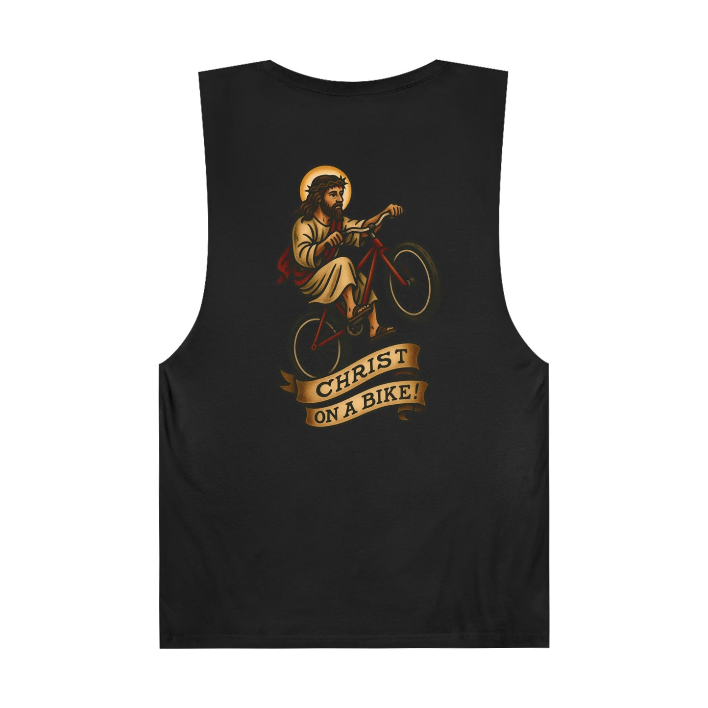 Christ on a Bike! Unisex Tank Top