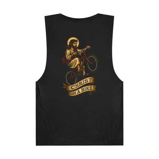 Christ on a Bike! Unisex Tank Top