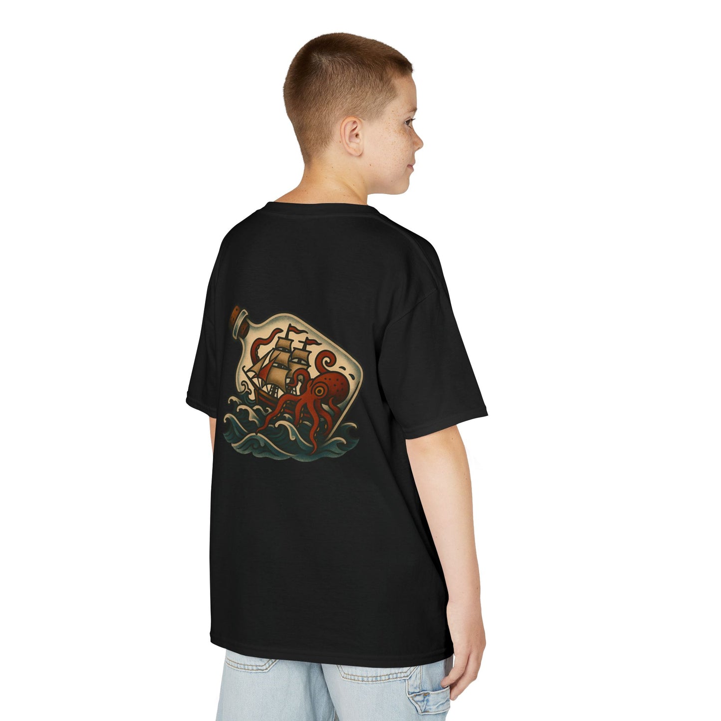 Ship in a Bottle - Kids Unisex Tee