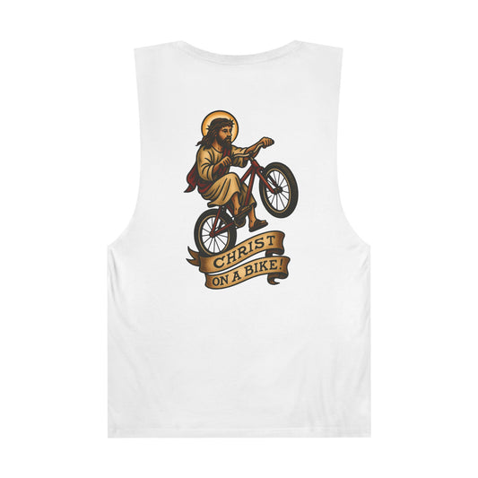Christ on a Bike! Unisex Tank Top