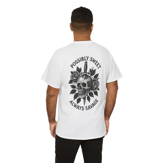 Possibly Sweet, Always Savage Unisex Tee.