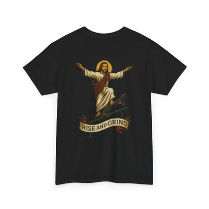 Rise and Grind Unisex Tee.