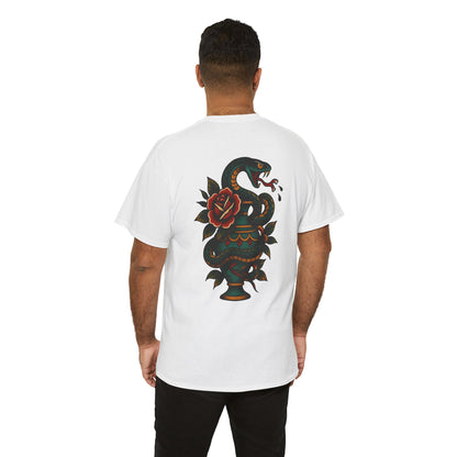 Snake and Vase Unisex Tee.