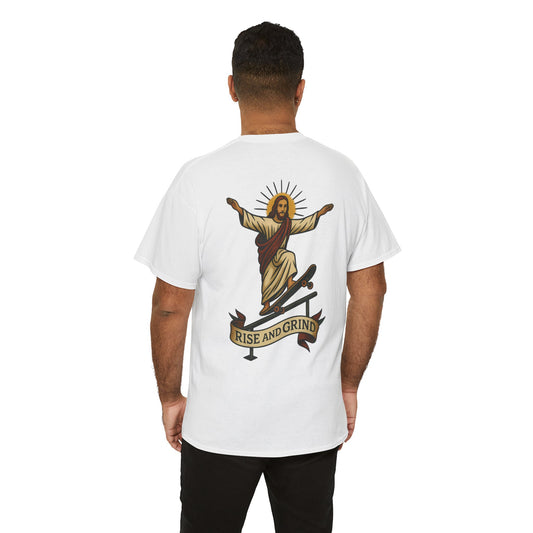 Rise and Grind Unisex Tee.