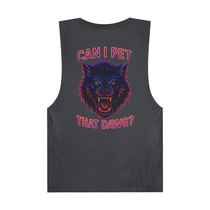 Can I Pet That Dawg? Unisex Tank Top